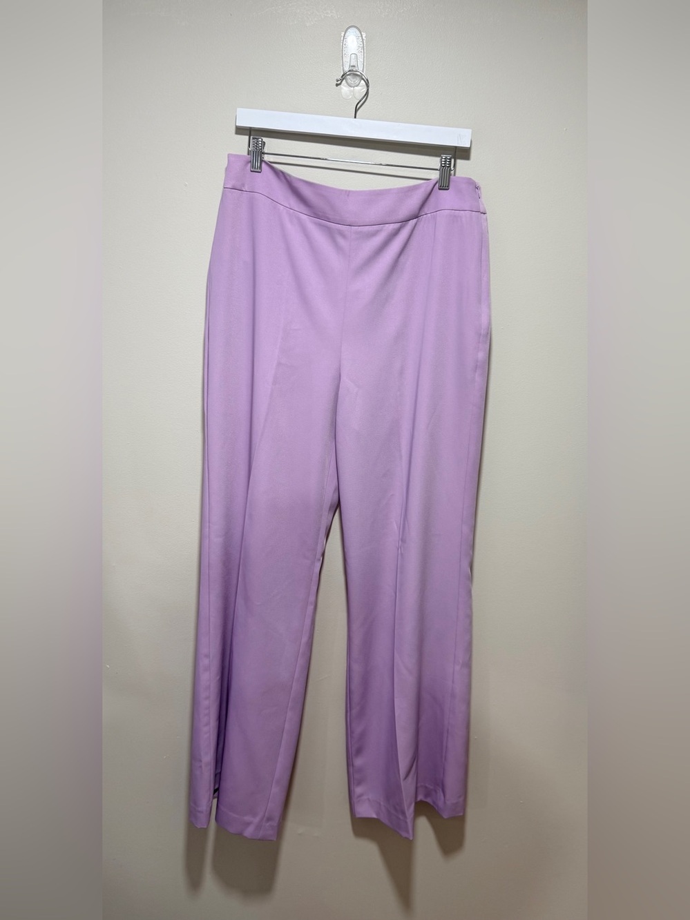 Tuckernuck Lilac Erin Pants XL NWT Wide Leg High Rise Lavender Trousers - Picture 3 of 11